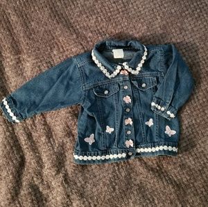 Girl's soft jean jacket
